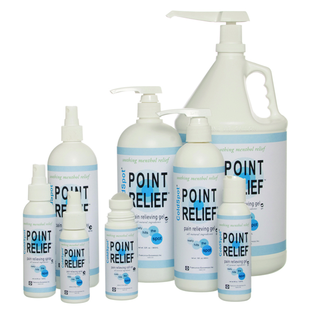 Point Relief® HotSpot® Lotion - Gel Pump - 8 oz: MESSAGE FREE UP